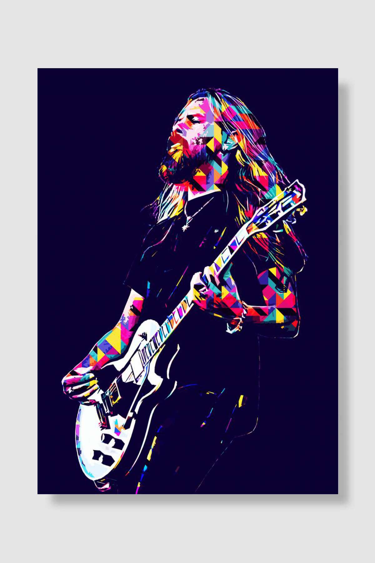 Jerry Cantrell Müzik Poster Çerçevesiz Yüksek Kalite Müzik Afiş Duvar Poster
