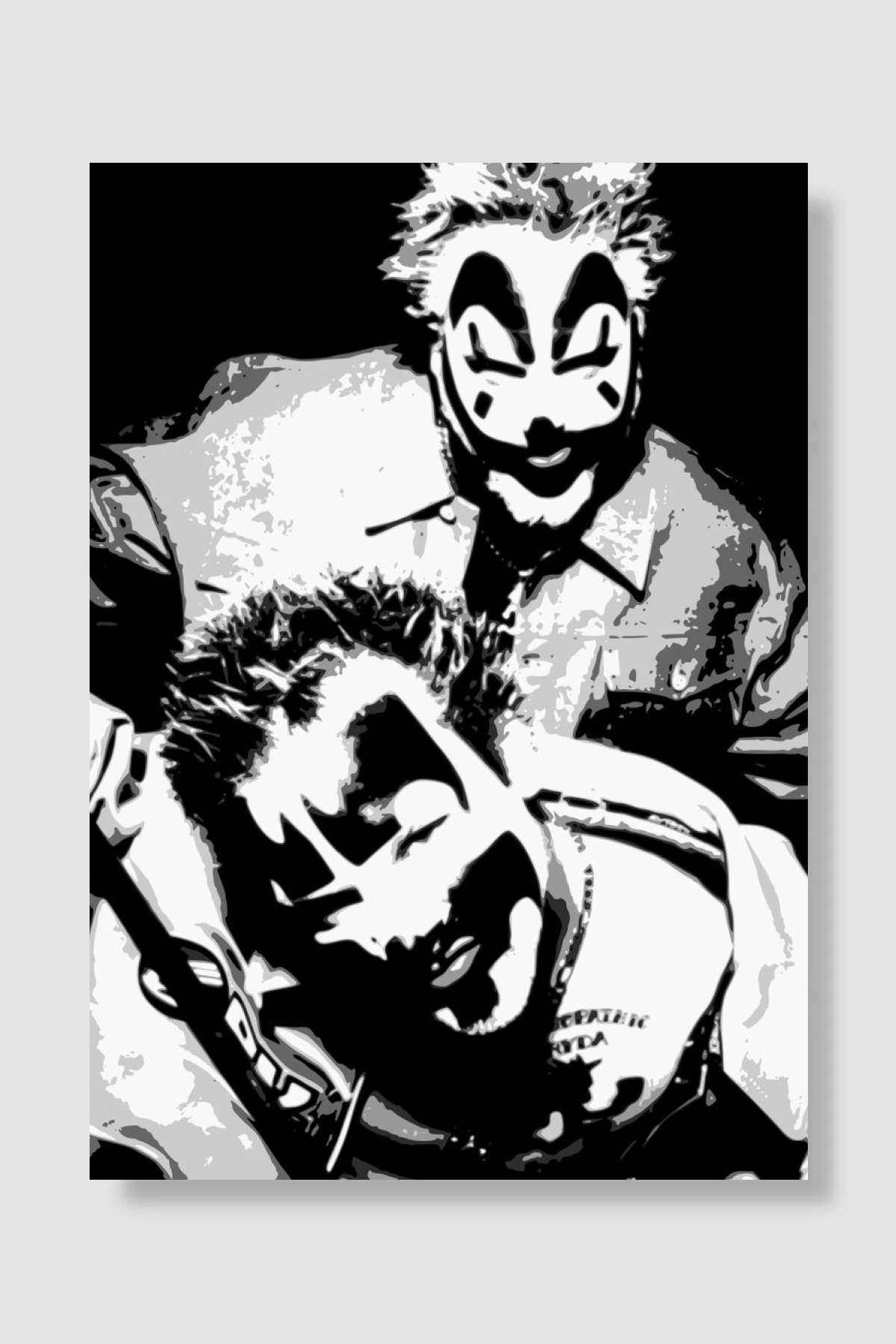 Insane Clown Posse Müzik Poster Çerçevesiz Yüksek Kalite Müzik Afiş Duvar Poster