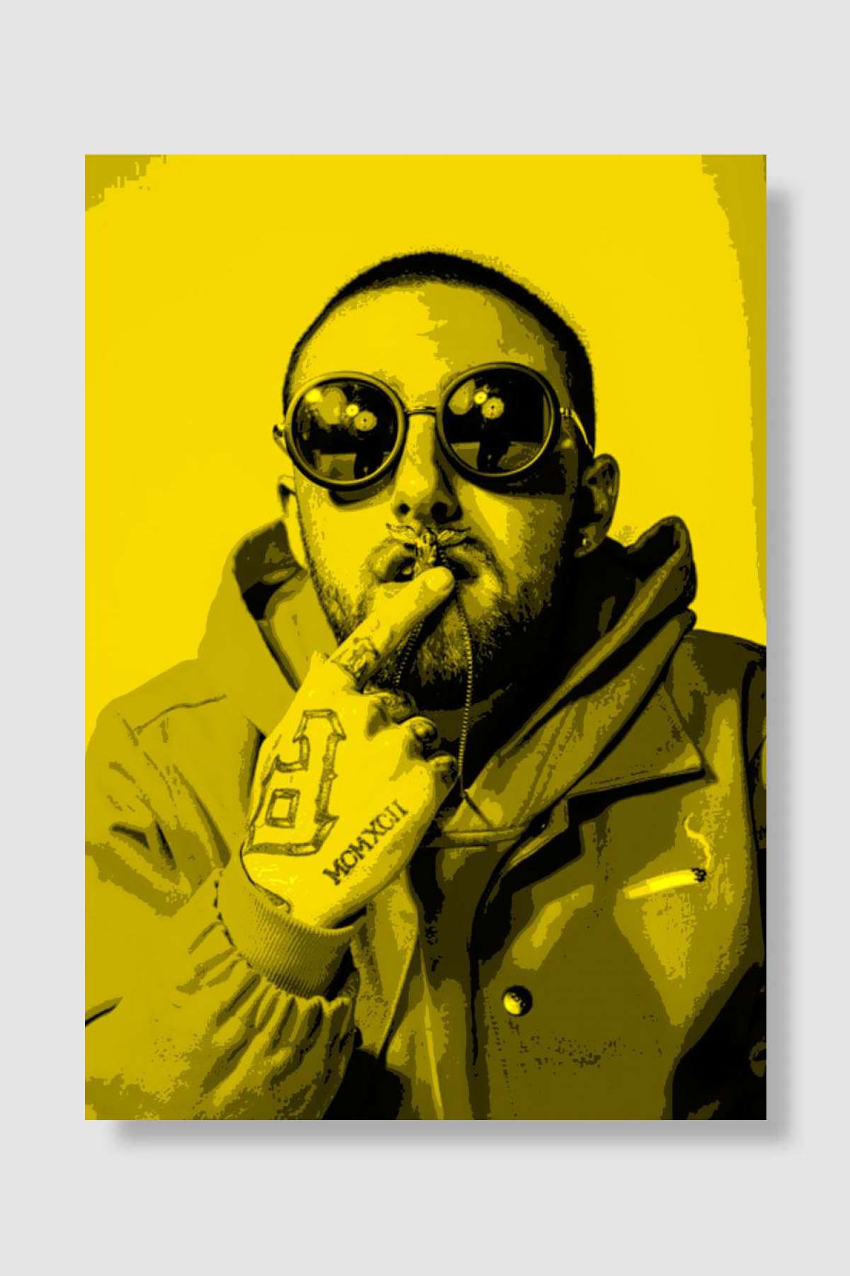 Mac Miller Müzik Poster Çerçevesiz Yüksek Kalite Müzik Afiş Duvar Poster