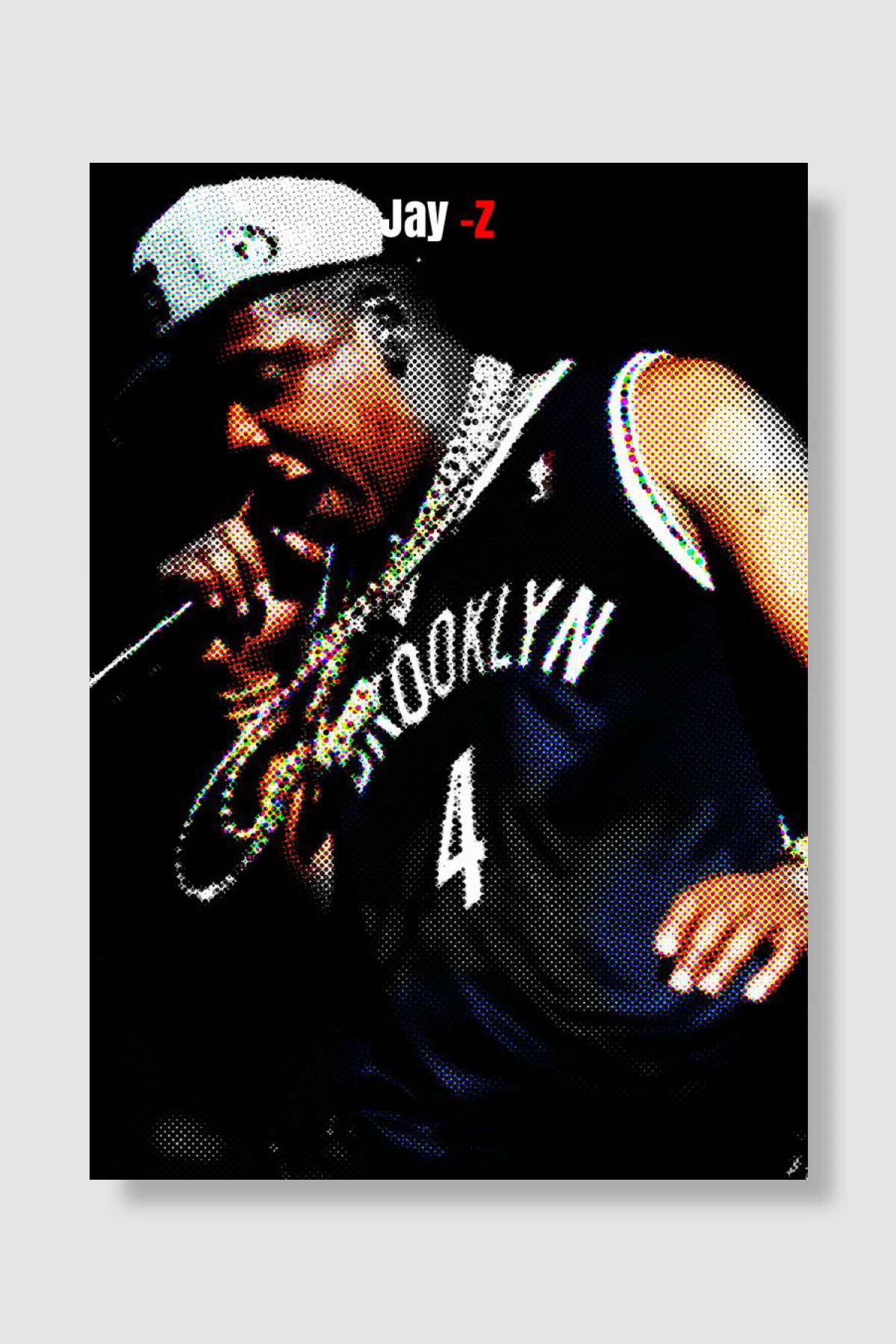 jay z Müzik Poster Çerçevesiz Yüksek Kalite Müzik Afiş Duvar Poster