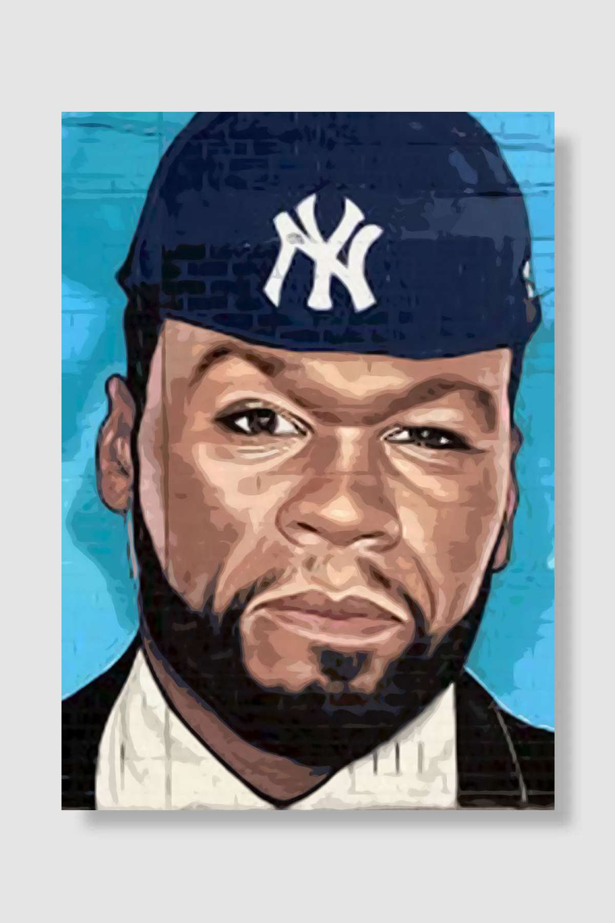 50 Cent Müzik Poster Çerçevesiz Yüksek Kalite Müzik Afiş Duvar Poster