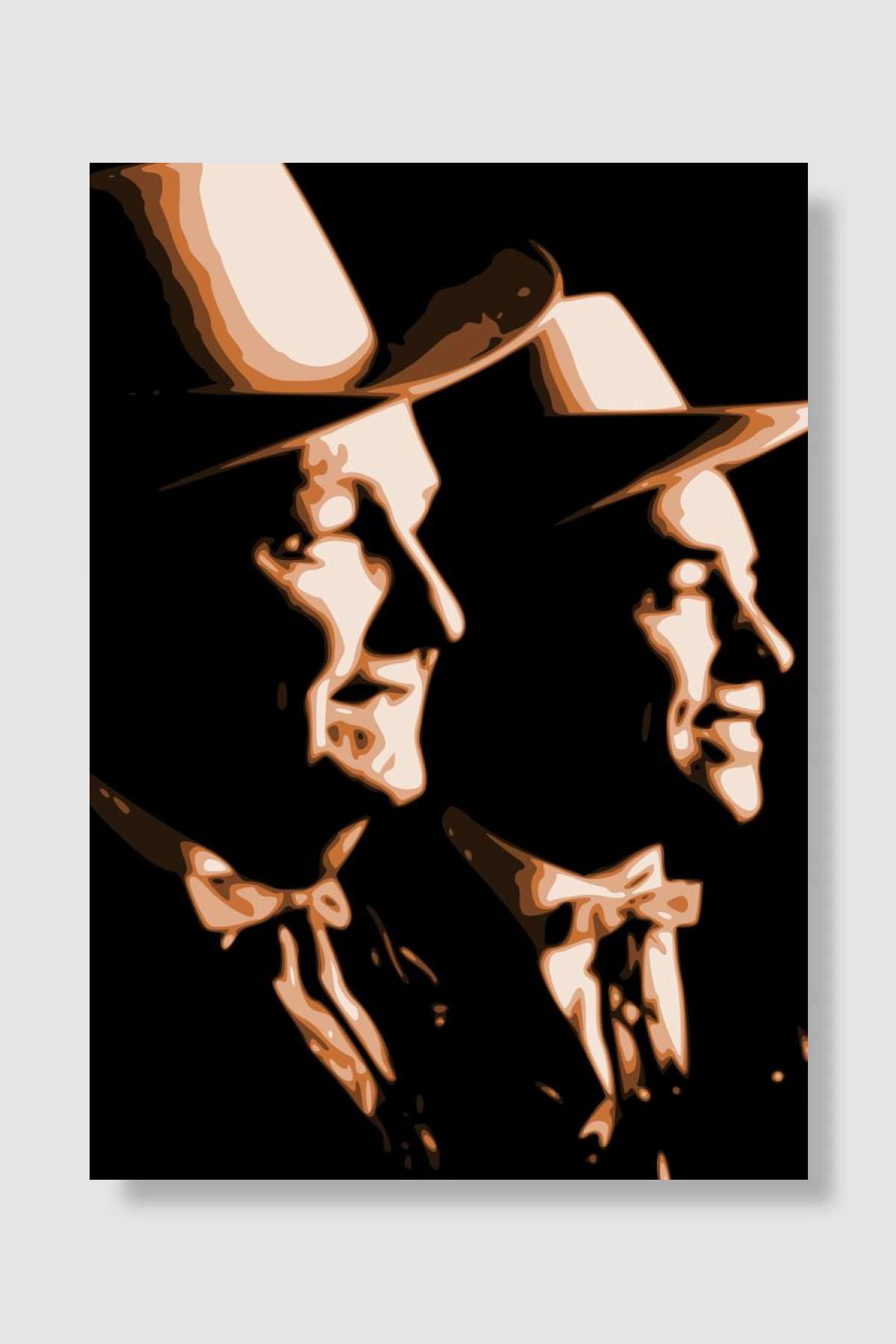 Flatt and Scruggs Müzik Poster Çerçevesiz Yüksek Kalite Müzik Afiş Duvar Poster