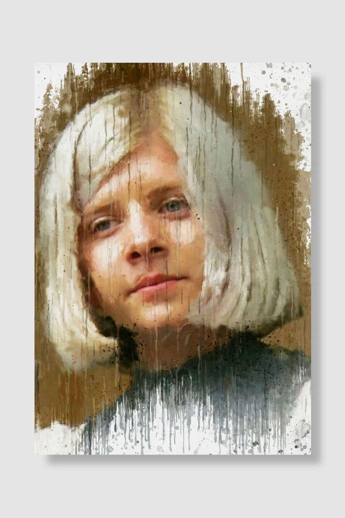 Aurora Aksnes Müzik Poster Çerçevesiz Yüksek Kalite Müzik Afiş Duvar Poster