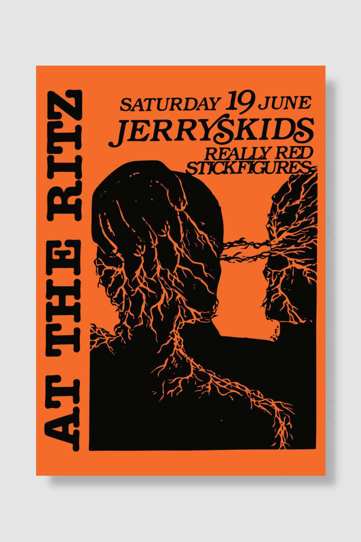 Vintage Music Club Poster Müzik Poster Çerçevesiz Yüksek Kalite Müzik Afiş Duvar Poster