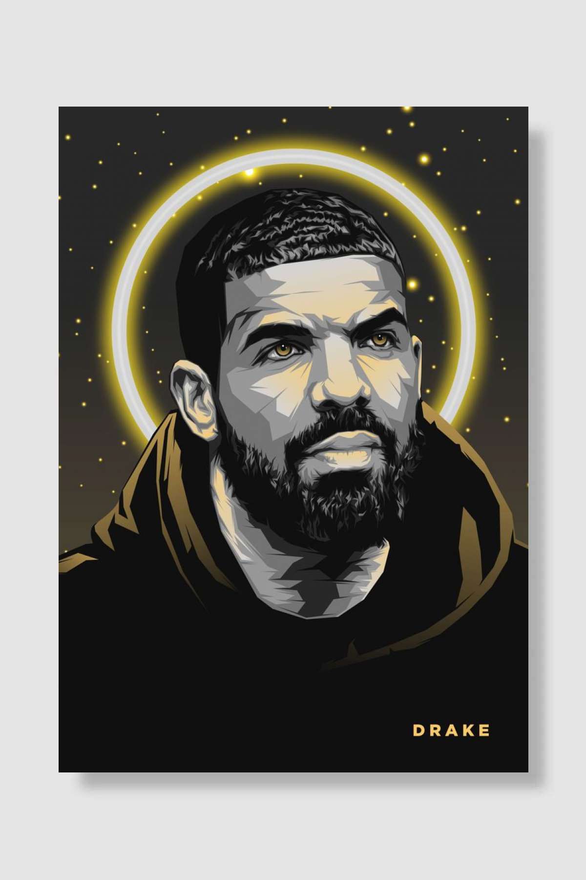 Drake Music Rapper Müzik Poster Çerçevesiz Yüksek Kalite Müzik Afiş Duvar Poster
