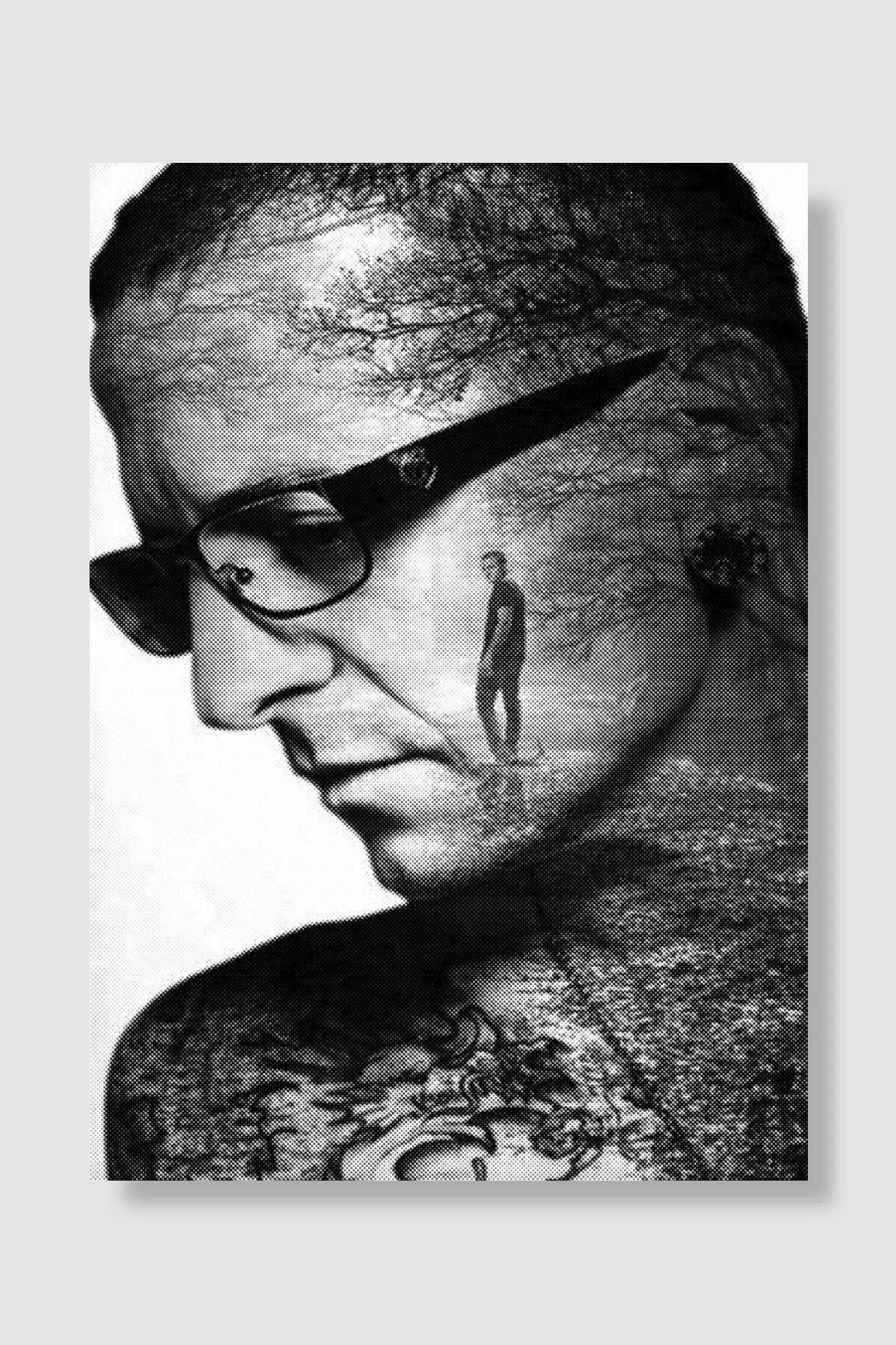 Chester Bennington Müzik Poster Çerçevesiz Yüksek Kalite Müzik Afiş Duvar Poster