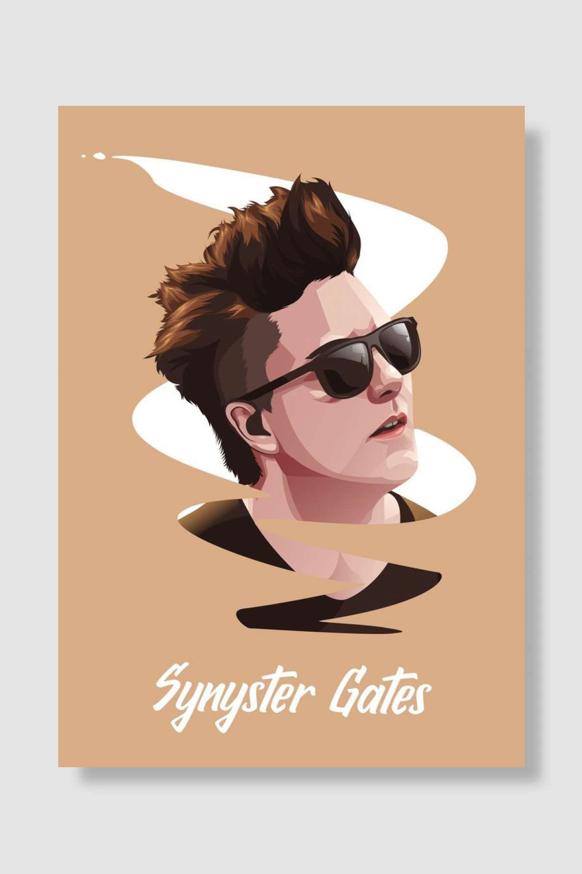 synyster gates Müzik Poster Çerçevesiz Yüksek Kalite Müzik Afiş Duvar Poster