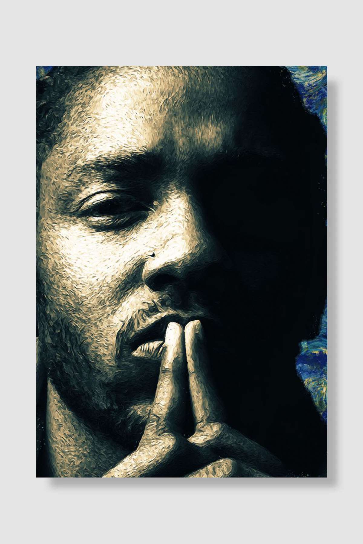 Kendrick Lamar Müzik Poster Çerçevesiz Yüksek Kalite Müzik Afiş Duvar Poster