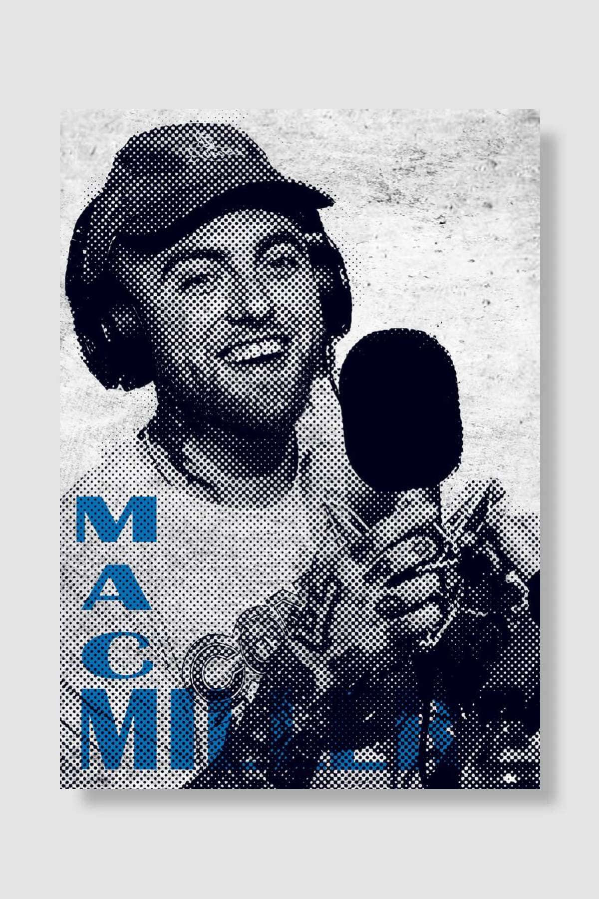 Mac Miller Müzik Poster Çerçevesiz Yüksek Kalite Müzik Afiş Duvar Poster - En İyi Fiyatlarla
