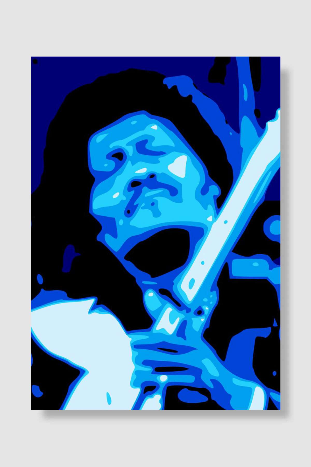 Albert Collins Müzik Poster Çerçevesiz Yüksek Kalite Müzik Afiş Duvar Poster
