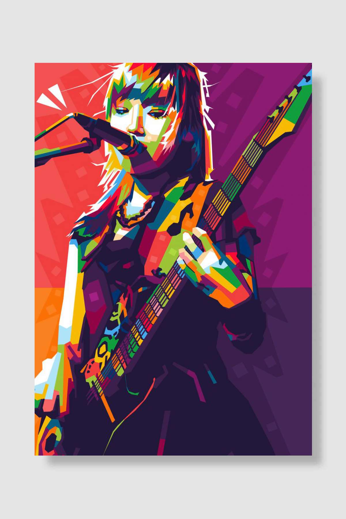 Scandal Mami Sasazaki Müzik Poster Çerçevesiz Yüksek Kalite Müzik Afiş Duvar Poster - En İyi Fiyatlarla