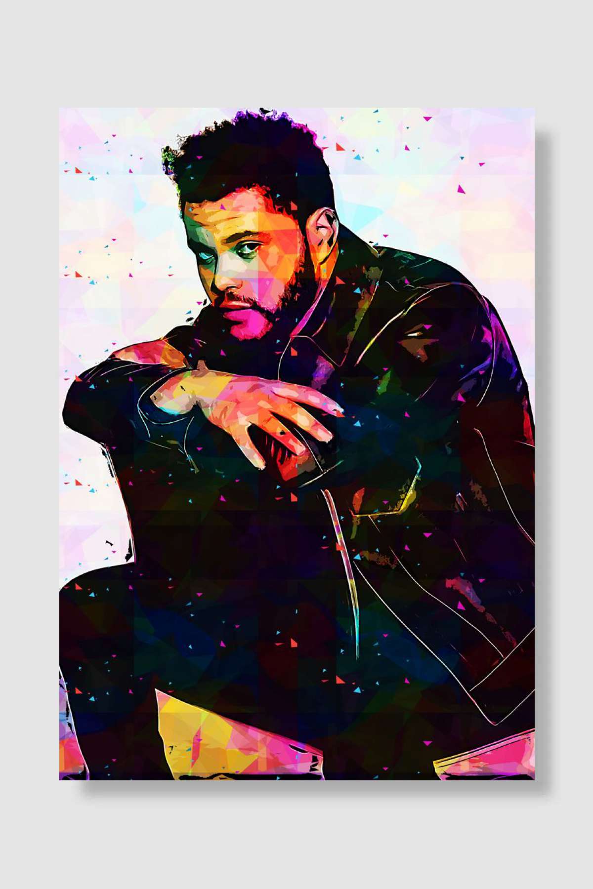 The Weeknd poster Müzik Poster Çerçevesiz Yüksek Kalite Müzik Afiş Duvar Poster