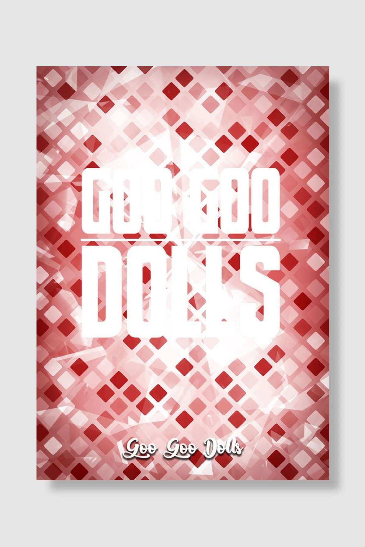 Goo Goo Dolls Müzik Poster Çerçevesiz Yüksek Kalite Müzik Afiş Duvar Poster