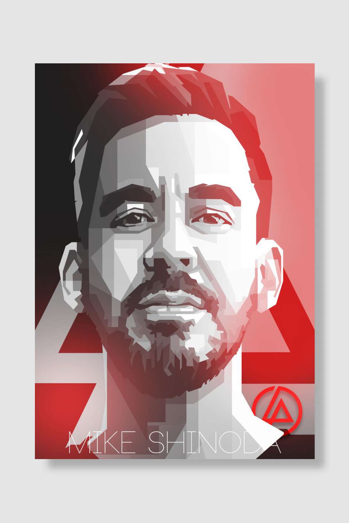 Mike Shinoda Müzik Poster Çerçevesiz Yüksek Kalite Müzik Afiş Duvar Poster