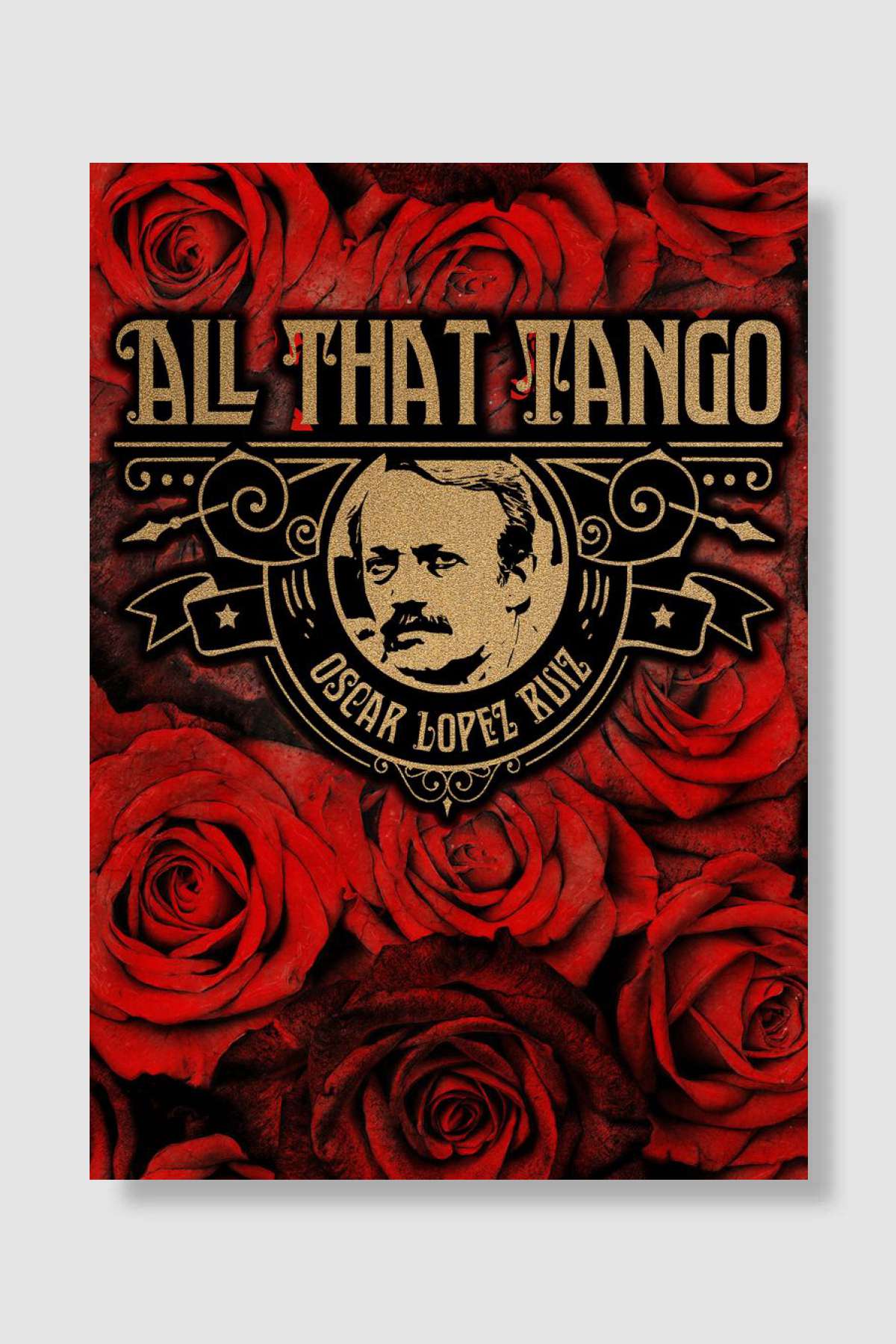 Oscar Lopez Ruiz Müzik Poster Çerçevesiz Yüksek Kalite Müzik Afiş Duvar Poster