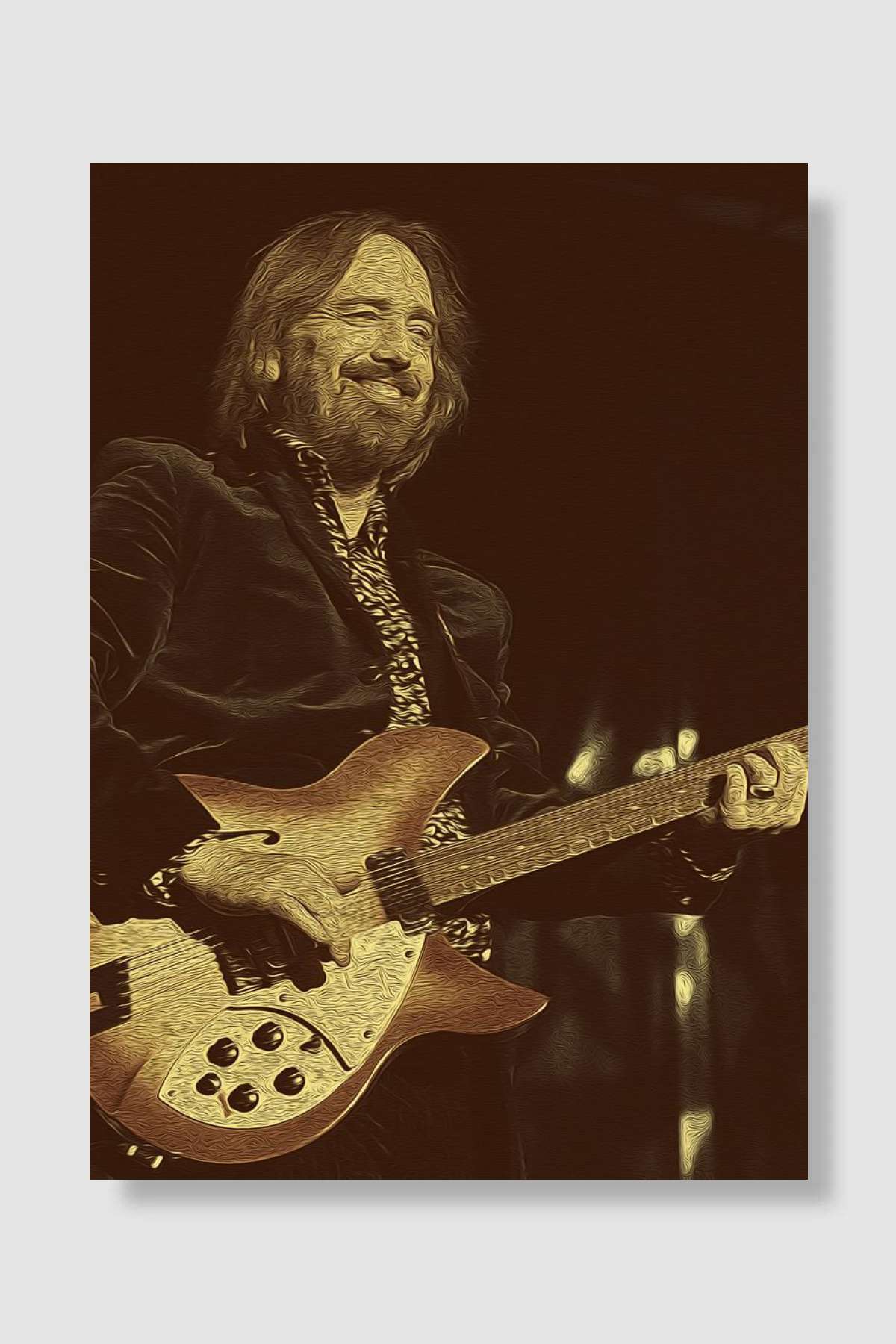 Tom Petty Classic Rock 11 Müzik Poster Çerçevesiz Yüksek Kalite Müzik Afiş Duvar Poster