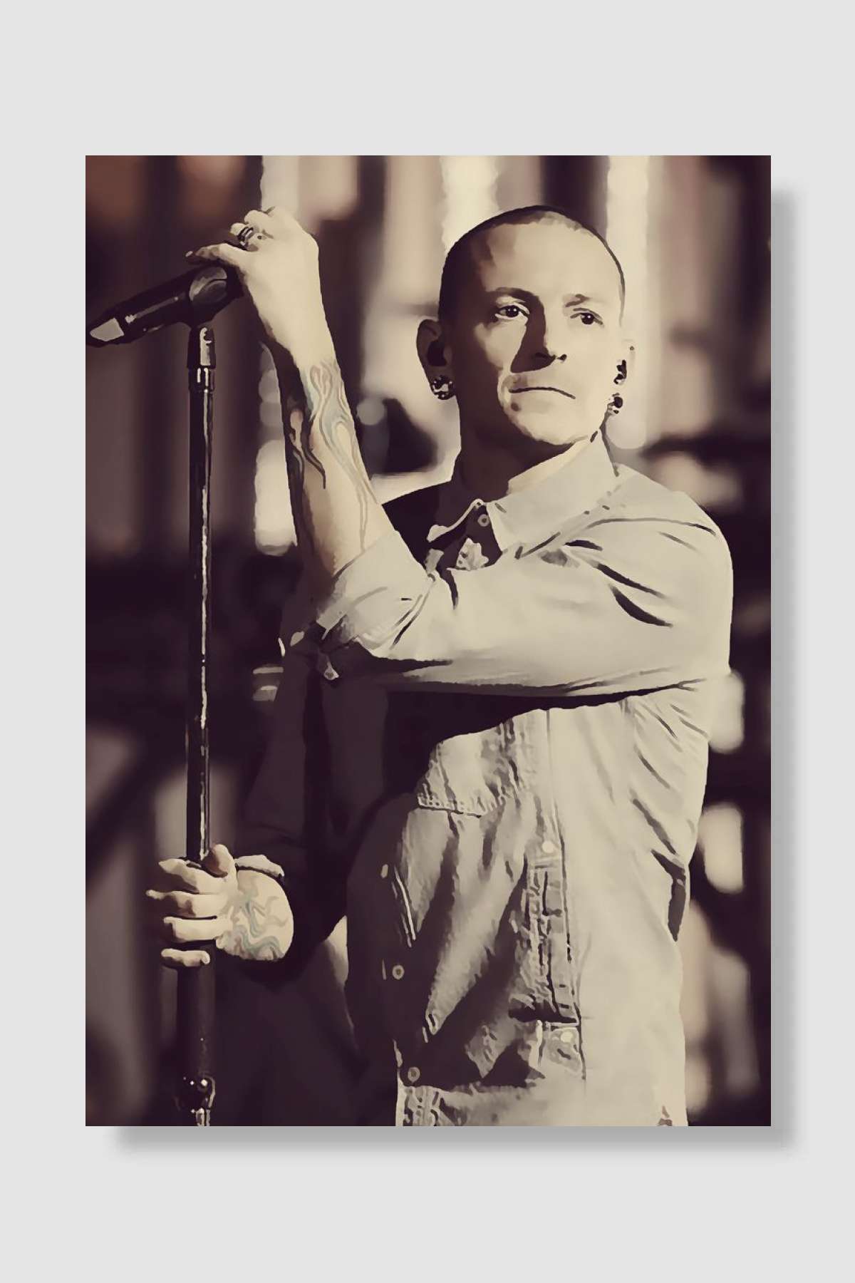 Linkin Park 520 Müzik Poster Çerçevesiz Yüksek Kalite Müzik Afiş Duvar Poster - En İyi Fiyatlarla