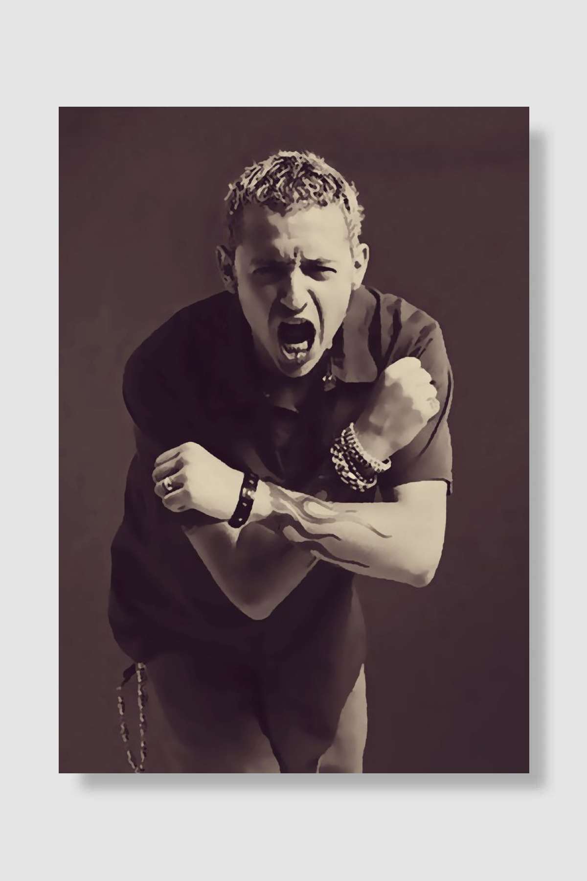 Linkin Park 592 Müzik Poster Çerçevesiz Yüksek Kalite Müzik Afiş Duvar Poster