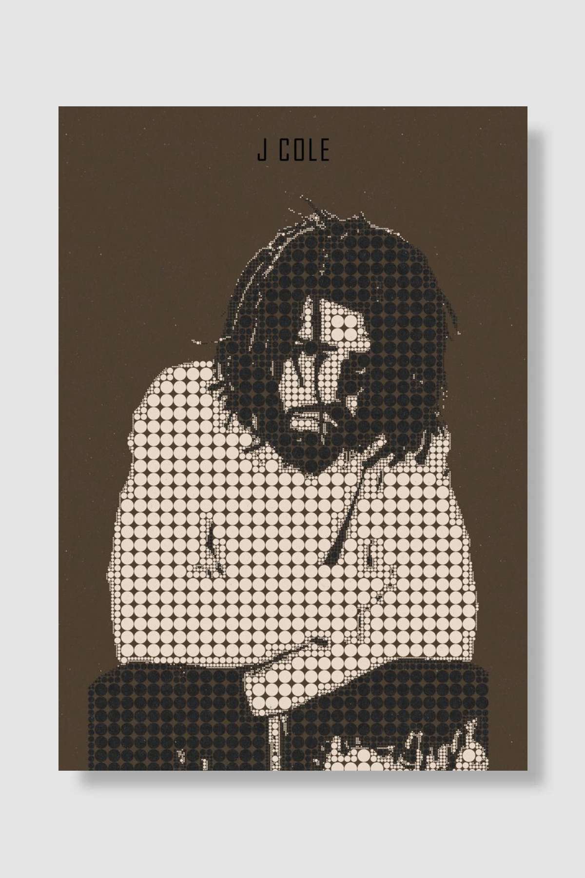 J Cole Müzik Poster Çerçevesiz Yüksek Kalite Müzik Afiş Duvar Poster