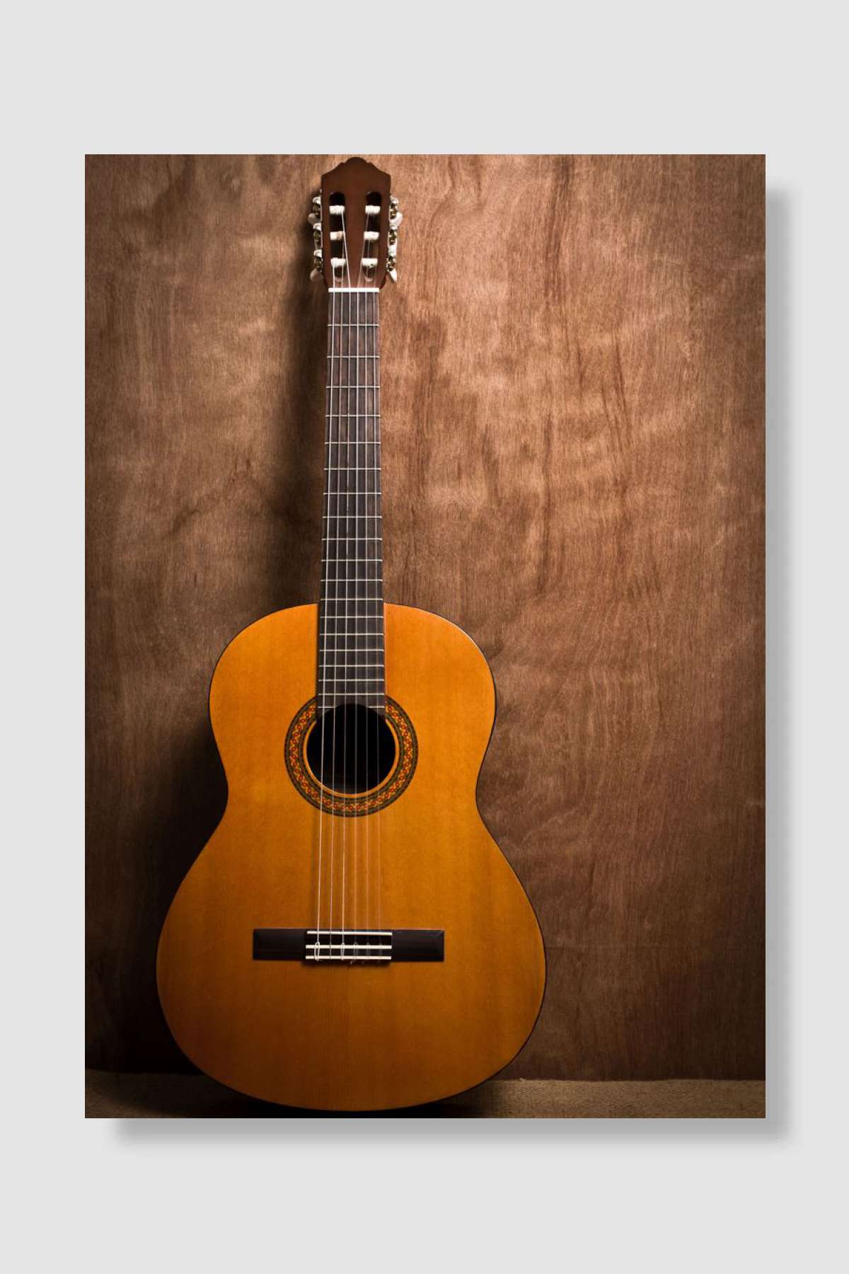 Freestanding Box Guitar Müzik Poster Çerçevesiz Yüksek Kalite Müzik Afiş Duvar Poster