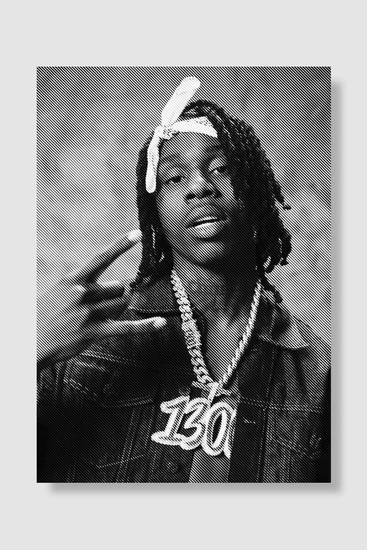 POLO G RAPPER Müzik Poster Çerçevesiz Yüksek Kalite Müzik Afiş Duvar Poster