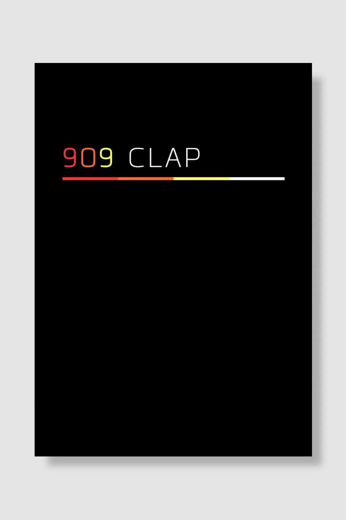909 Hand Clap Drum Machine Müzik Poster Çerçevesiz Yüksek Kalite Müzik Afiş Duvar Poster