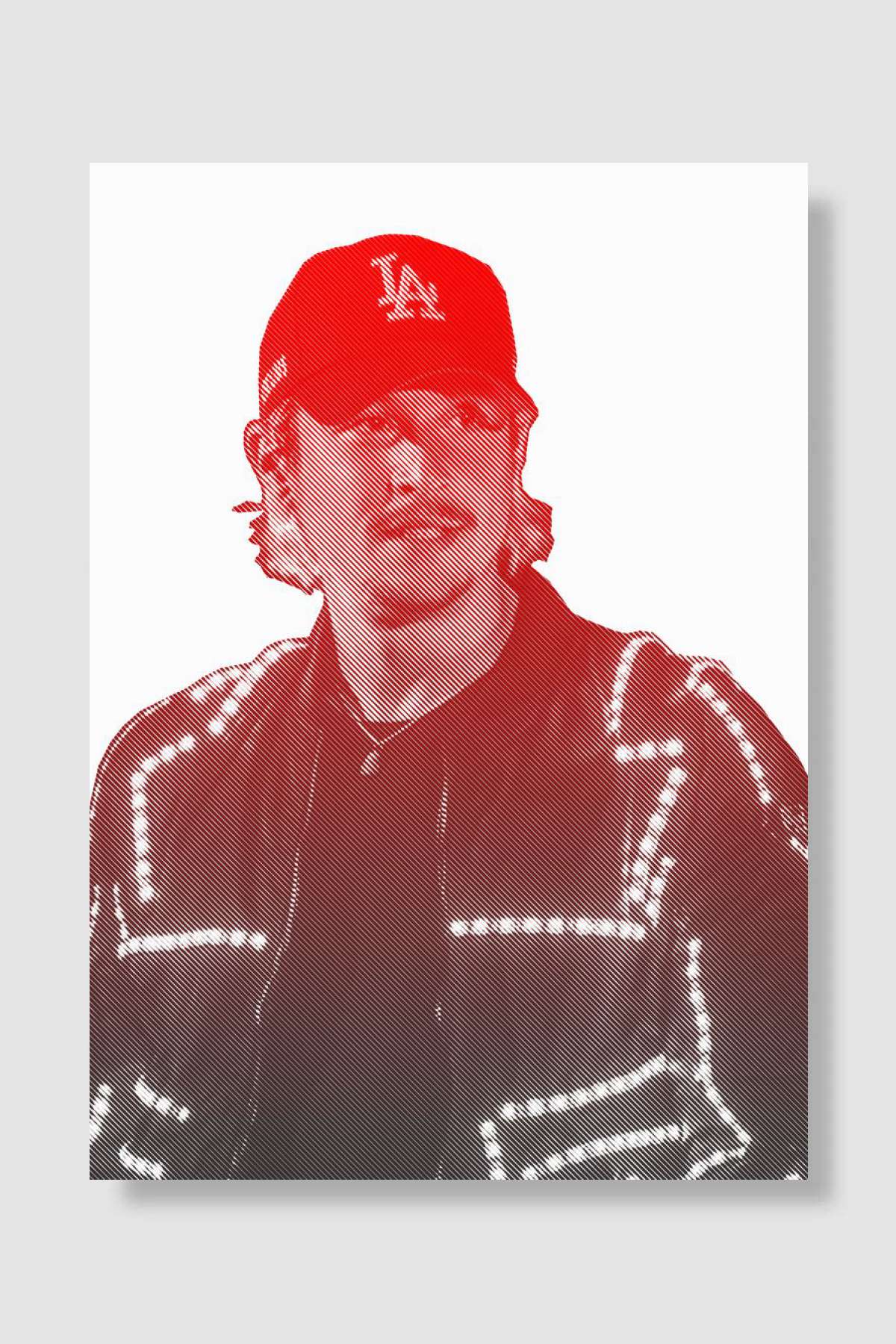 NEKFEU Müzik Poster Çerçevesiz Yüksek Kalite Müzik Afiş Duvar Poster