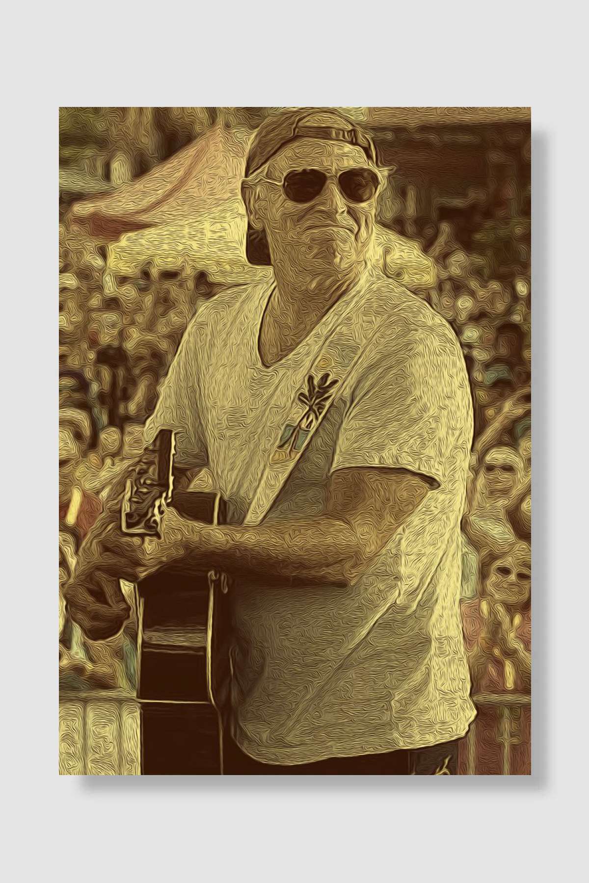 Jimmy Buffett Vintage 9 Müzik Poster Çerçevesiz Yüksek Kalite Müzik Afiş Duvar Poster