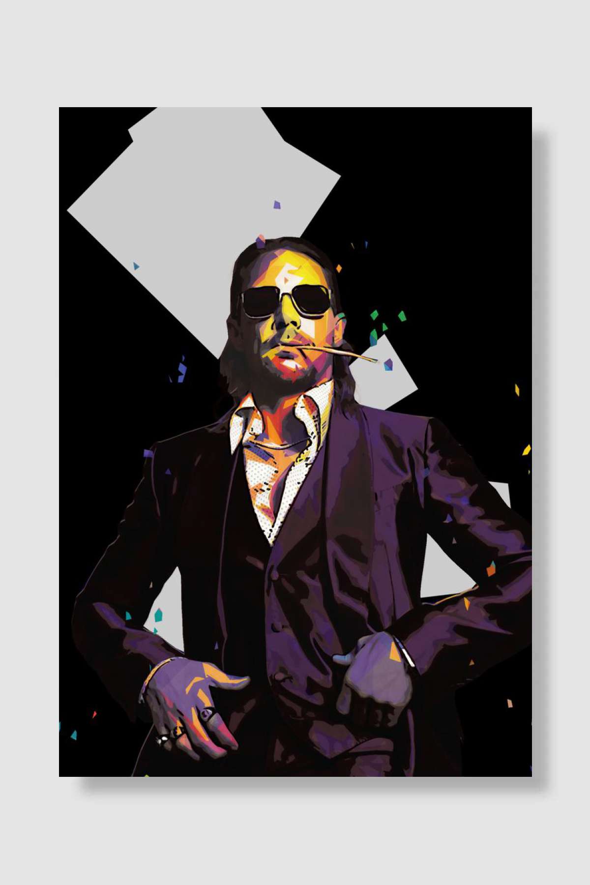 Diplo Müzik Poster Çerçevesiz Yüksek Kalite Müzik Afiş Duvar Poster