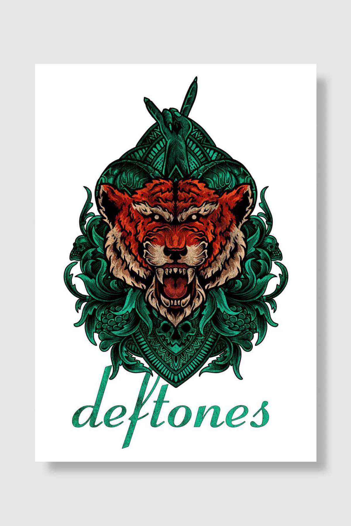 Around the Fur Müzik Poster Çerçevesiz Yüksek Kalite Müzik Afiş Duvar Poster