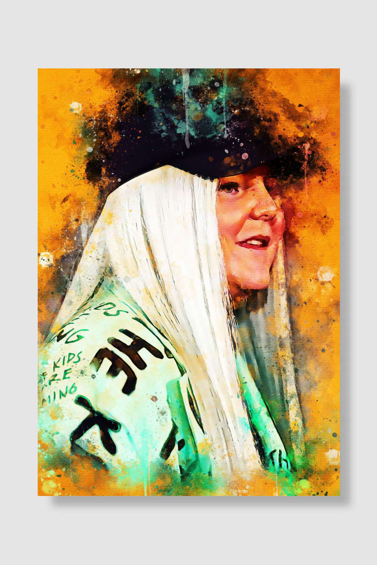 Tones and I Müzik Poster Çerçevesiz Yüksek Kalite Müzik Afiş Duvar Poster