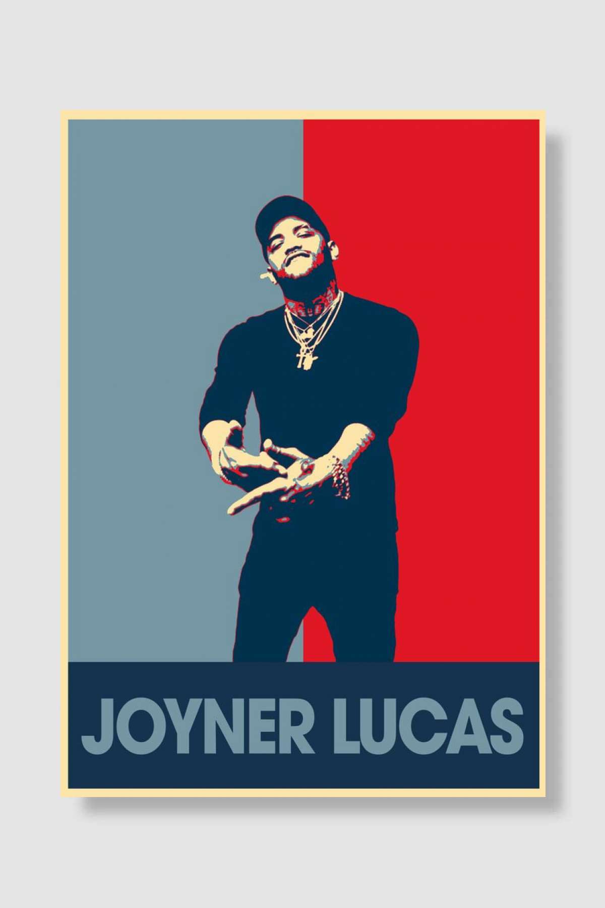 Joyner Lucas Müzik Poster Çerçevesiz Yüksek Kalite Müzik Afiş Duvar Poster