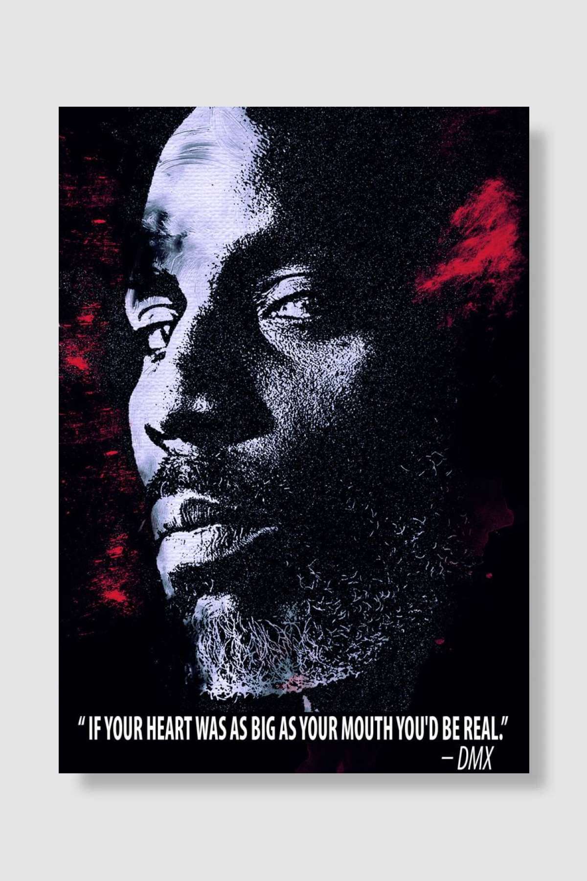 DMX Müzik Poster Çerçevesiz Yüksek Kalite Müzik Afiş Duvar Poster