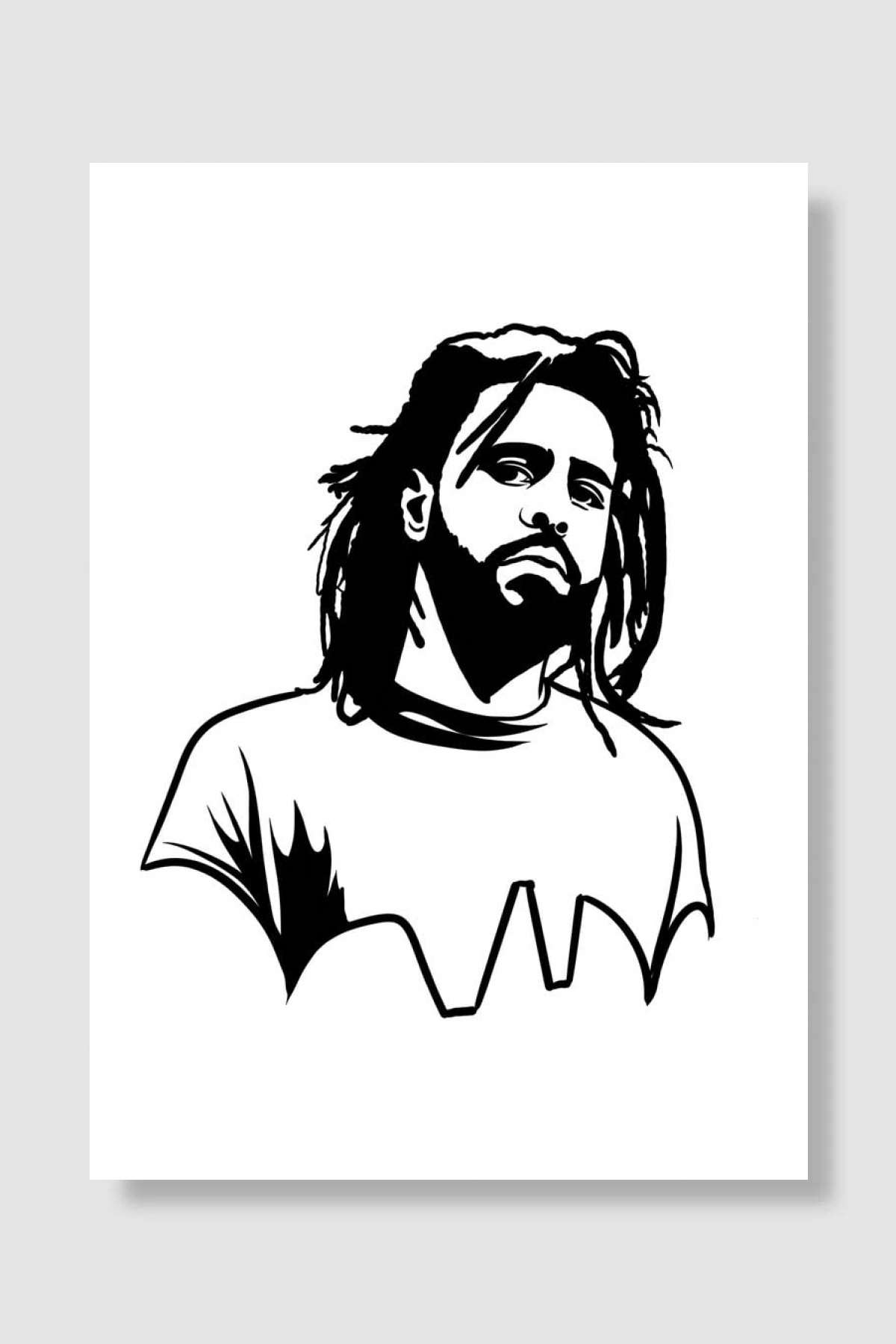 Edward Müzik Poster Çerçevesiz Yüksek Kalite Müzik Afiş Duvar Poster