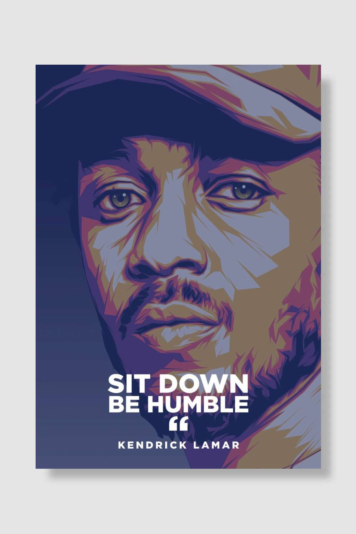 Kendrick Lamar Rapper Müzik Poster Çerçevesiz Yüksek Kalite Müzik Afiş Duvar Poster