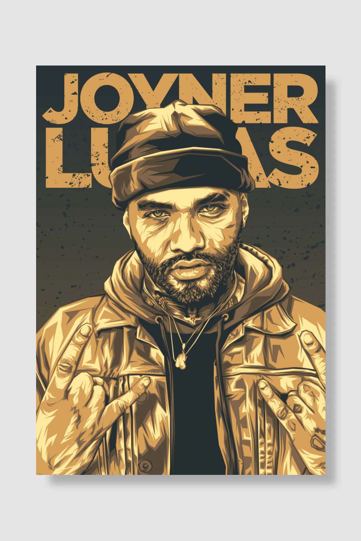 Joyner Lucas Rapper Music Müzik Poster Çerçevesiz Yüksek Kalite Müzik Afiş Duvar Poster