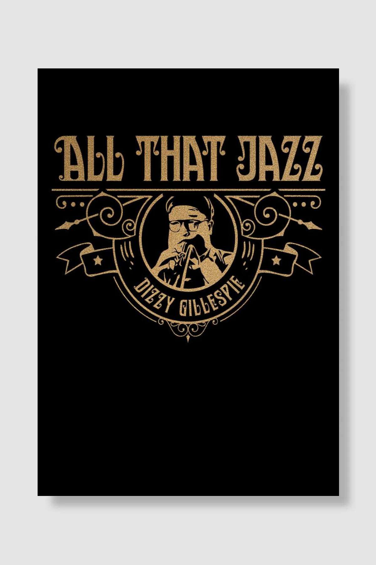 Dizzy Gillespie Müzik Poster Çerçevesiz Yüksek Kalite Müzik Afiş Duvar Poster