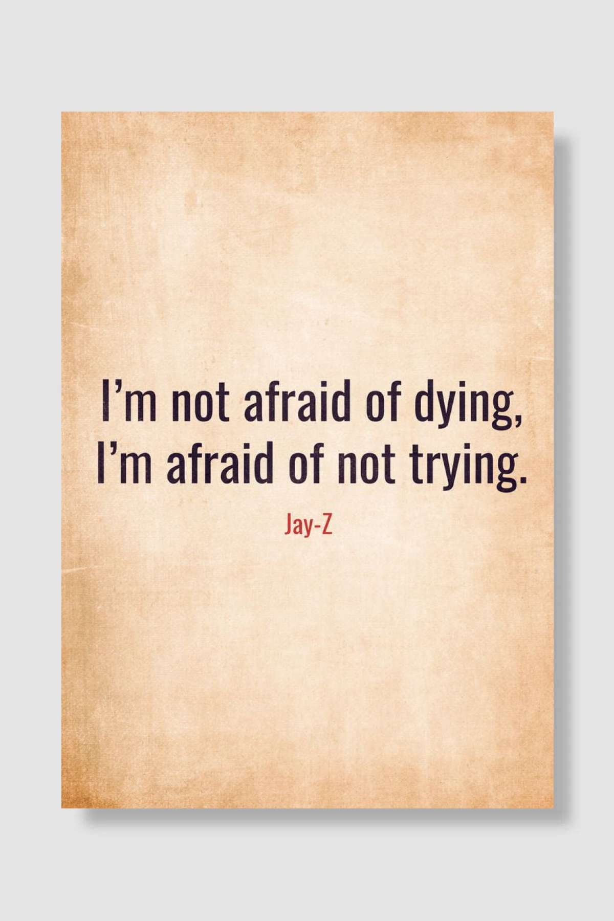 Quotes Zay Z Müzik Poster Çerçevesiz Yüksek Kalite Müzik Afiş Duvar Poster