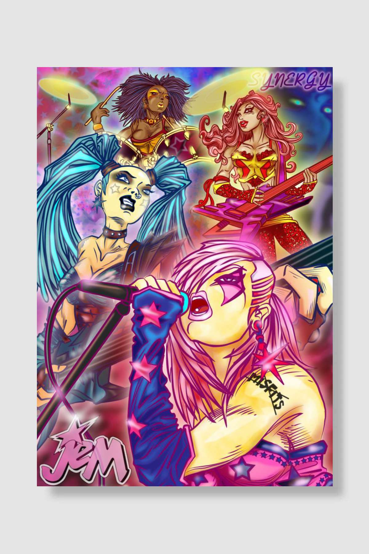 Truly Truly Outragious Müzik Poster Çerçevesiz Yüksek Kalite Müzik Afiş Duvar Poster