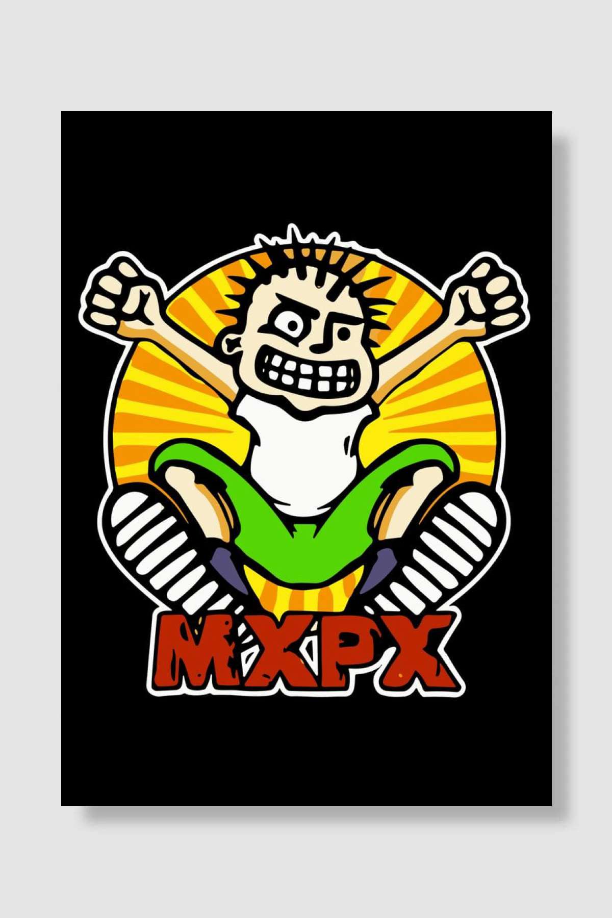 punk rock arts Müzik Poster Çerçevesiz Yüksek Kalite Müzik Afiş Duvar Poster