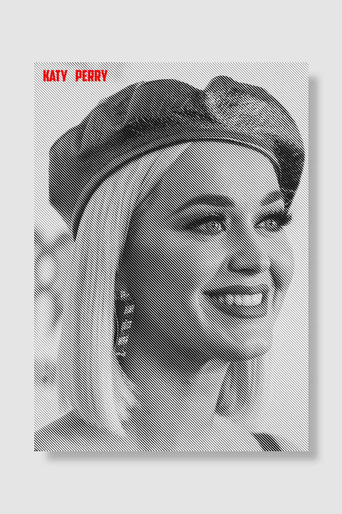 Katy Perry Singer Müzik Poster Çerçevesiz Yüksek Kalite Müzik Afiş Duvar Poster