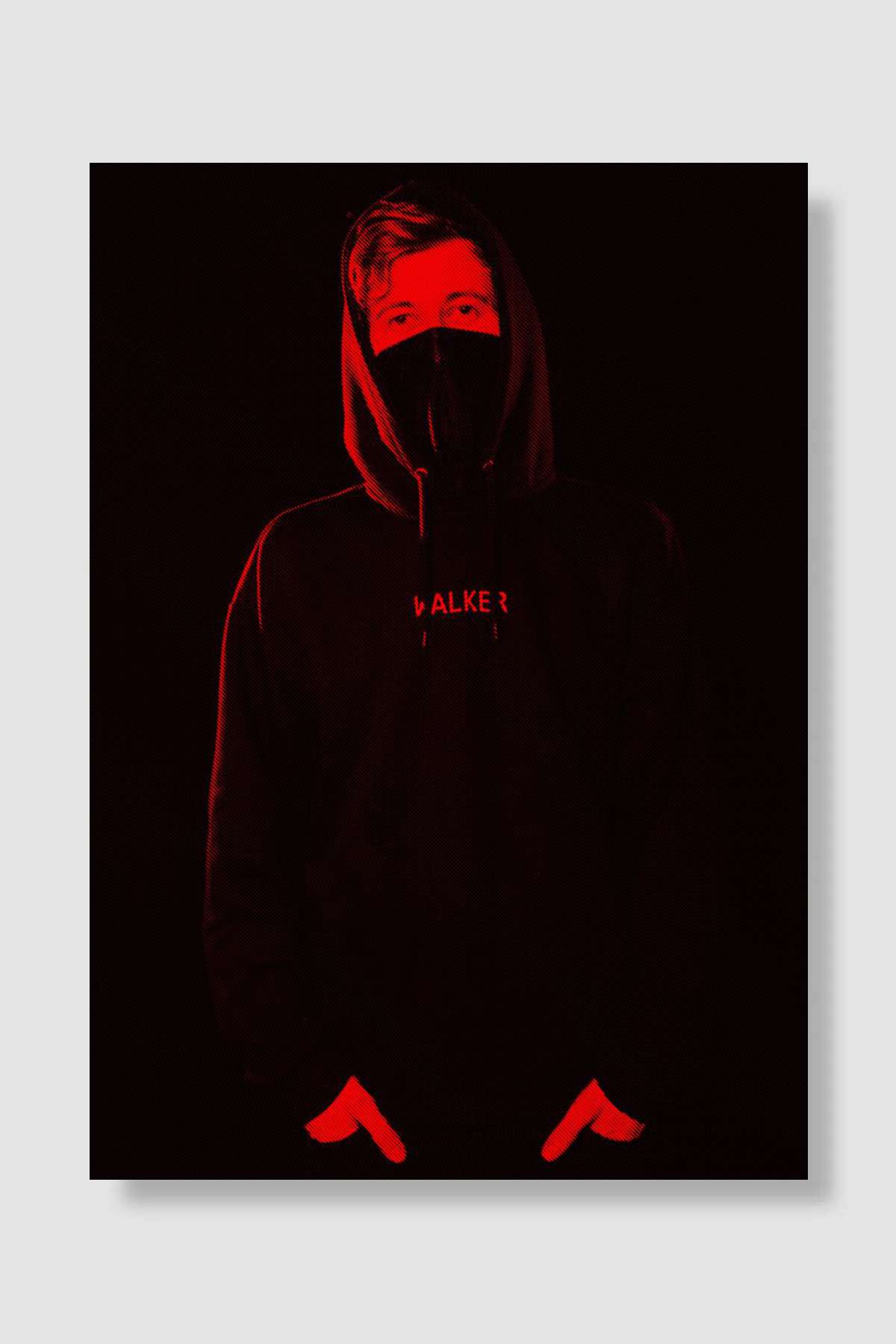 alan walker Müzik Poster Çerçevesiz Yüksek Kalite Müzik Afiş Duvar Poster