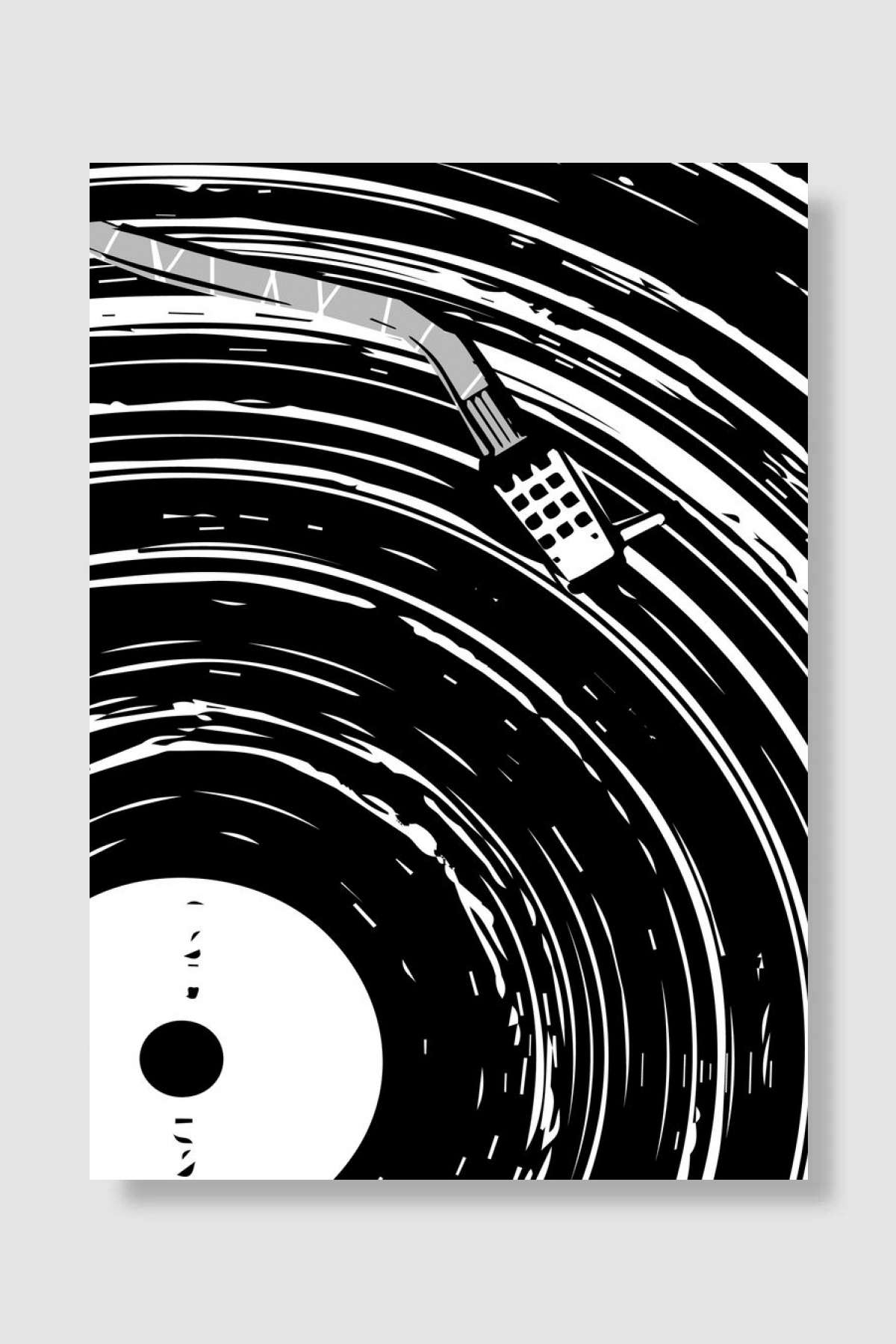 Vinyl Müzik Poster Çerçevesiz Yüksek Kalite Müzik Afiş Duvar Poster