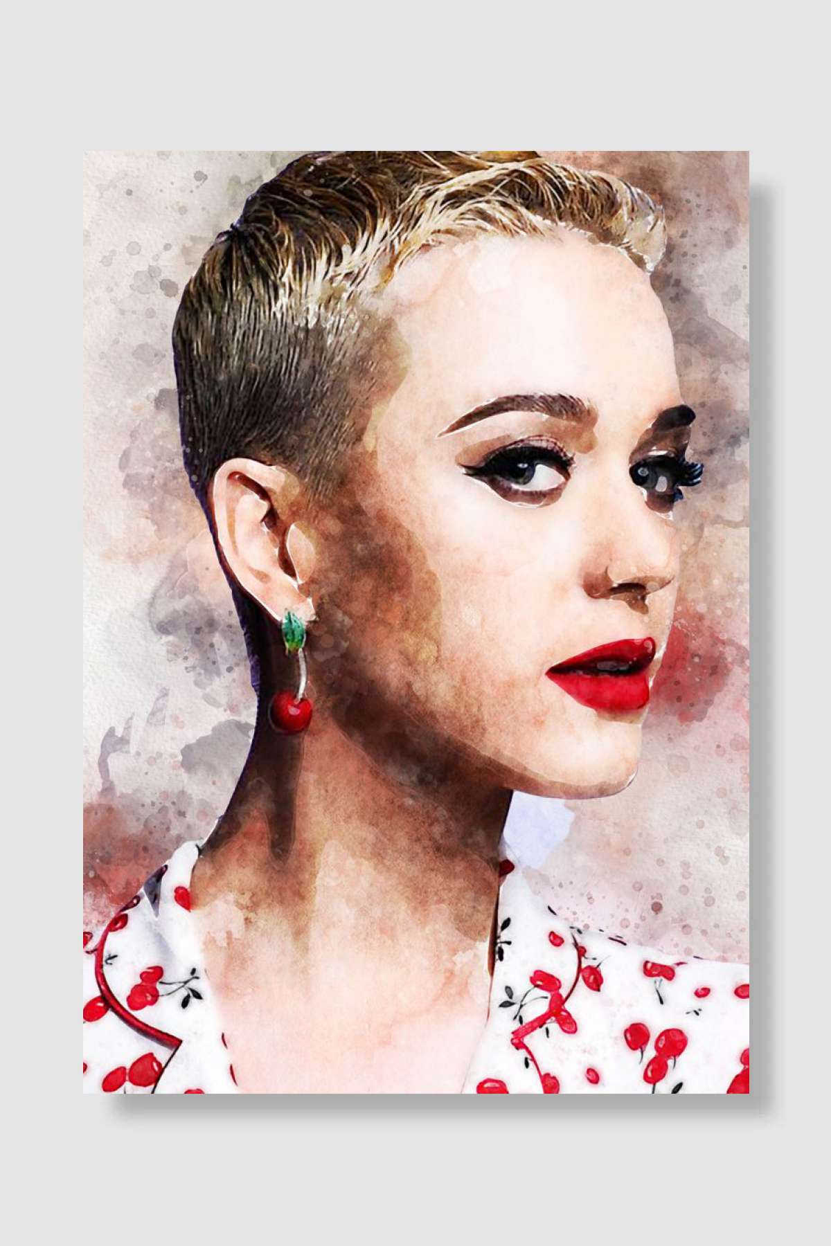 Katy Perry Müzik Poster Çerçevesiz Yüksek Kalite Müzik Afiş Duvar Poster