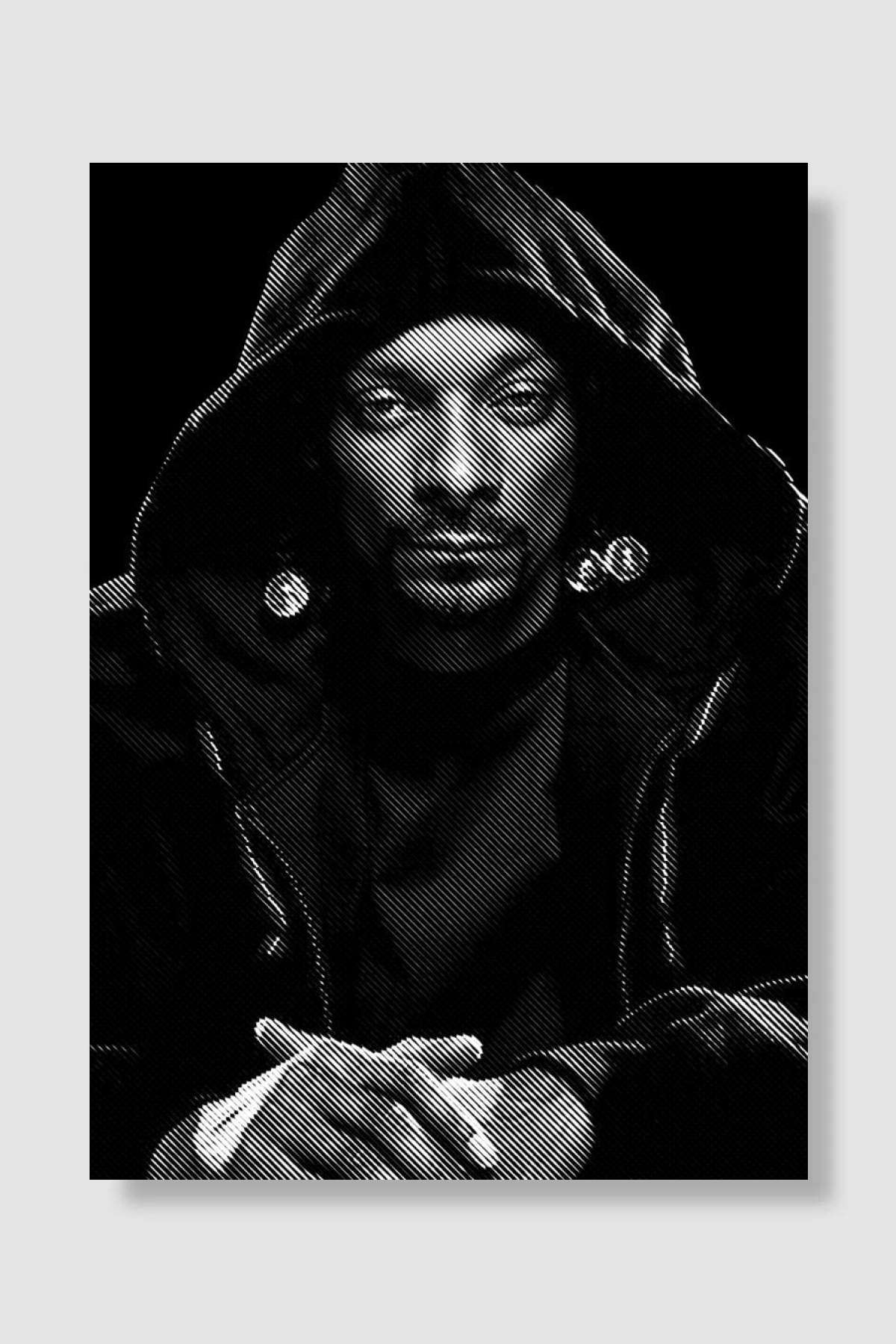 SNOOP DOGG Müzik Poster Çerçevesiz Yüksek Kalite Müzik Afiş Duvar Poster