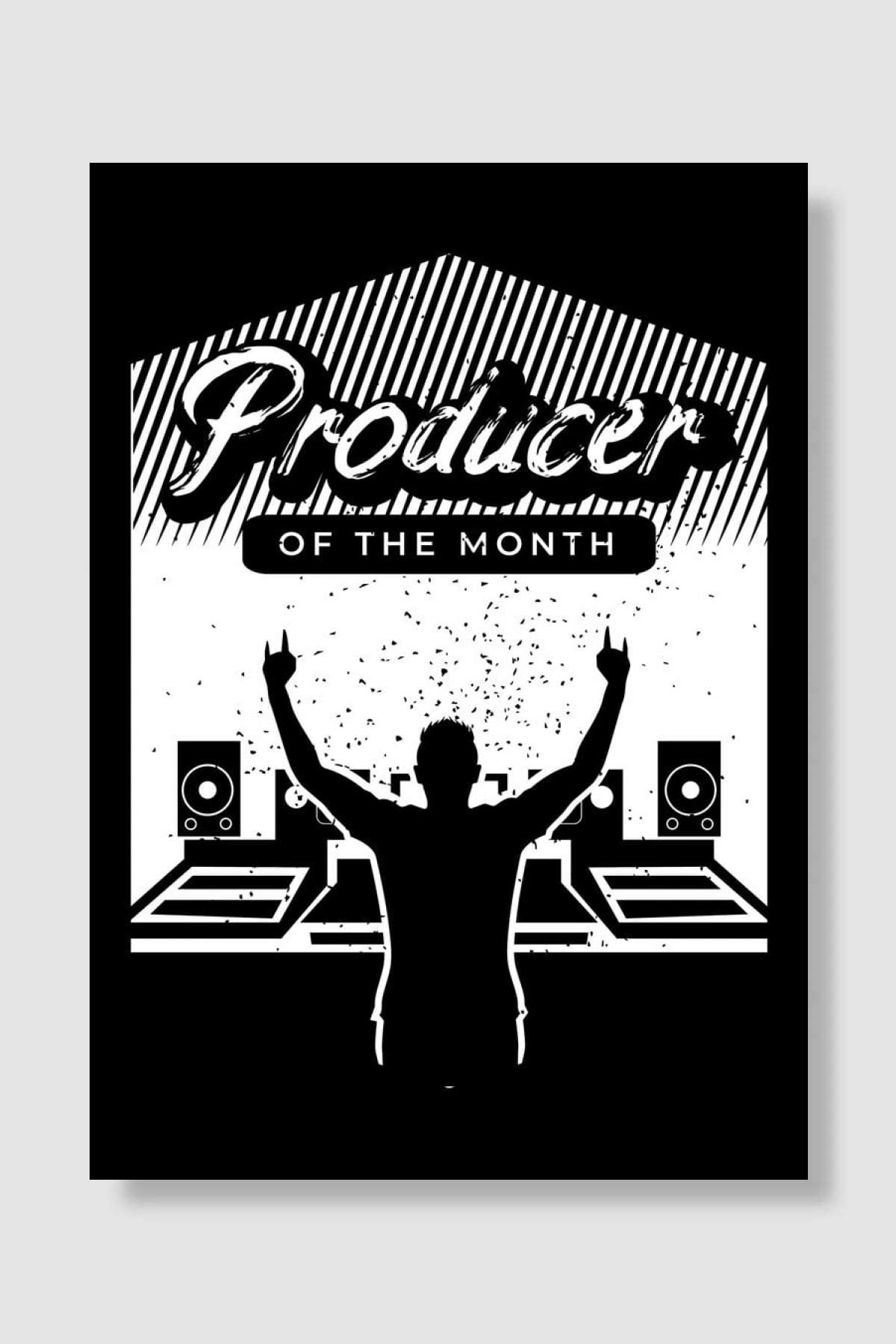 Beat Maker Music Producer Müzik Poster Çerçevesiz Yüksek Kalite Müzik Afiş Duvar Poster
