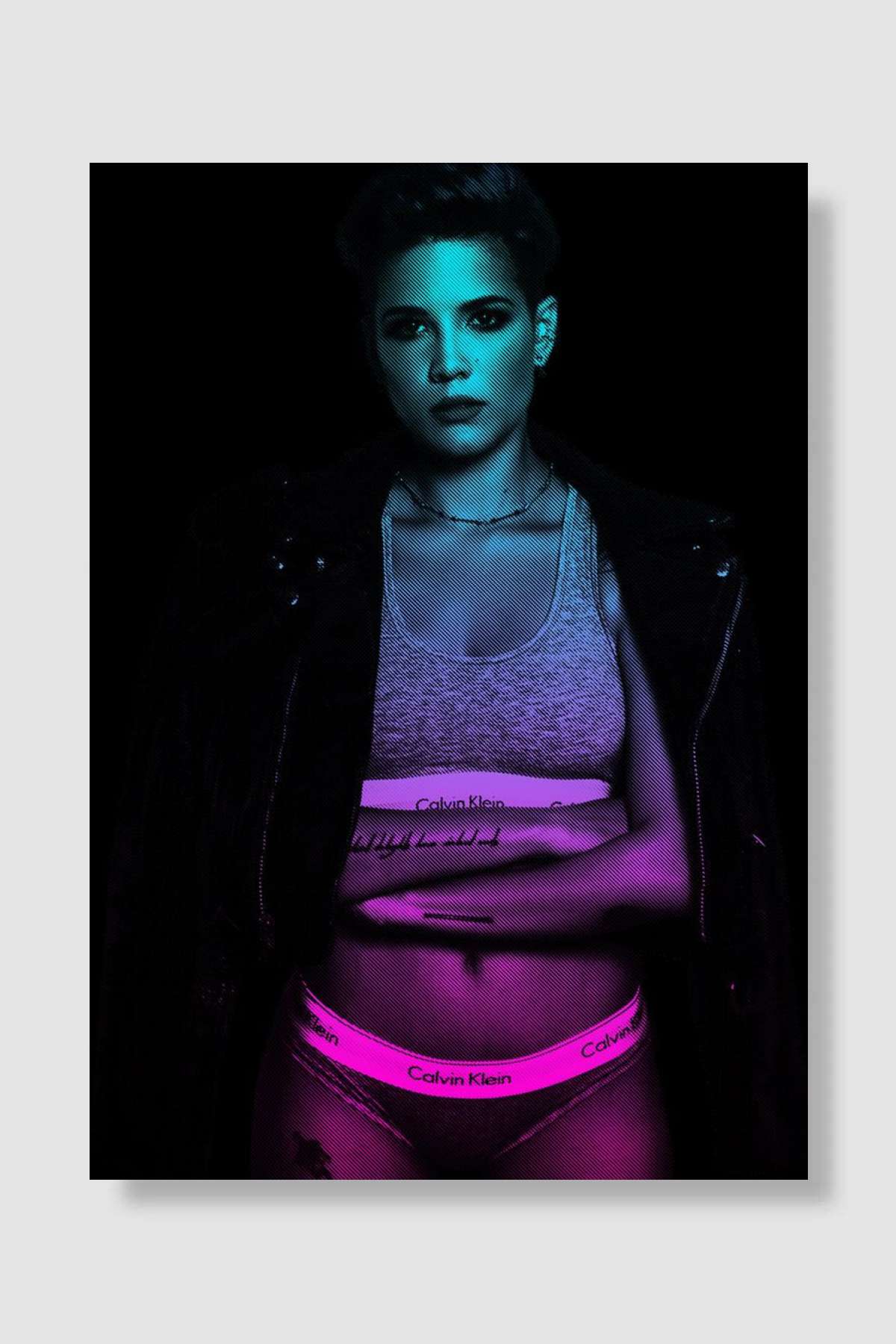 halsey Müzik Poster Çerçevesiz Yüksek Kalite Müzik Afiş Duvar Poster