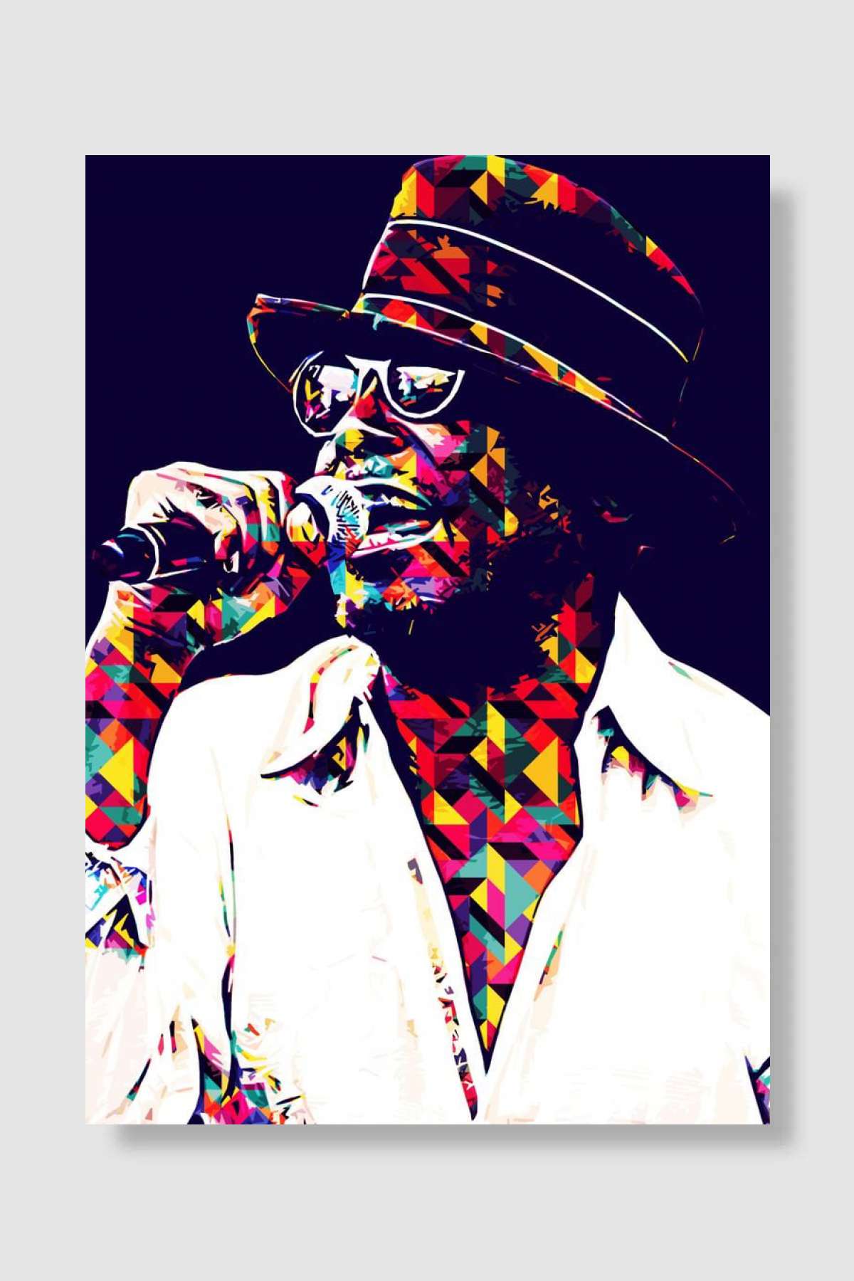 Big Daddy Kane Müzik Poster Çerçevesiz Yüksek Kalite Müzik Afiş Duvar Poster