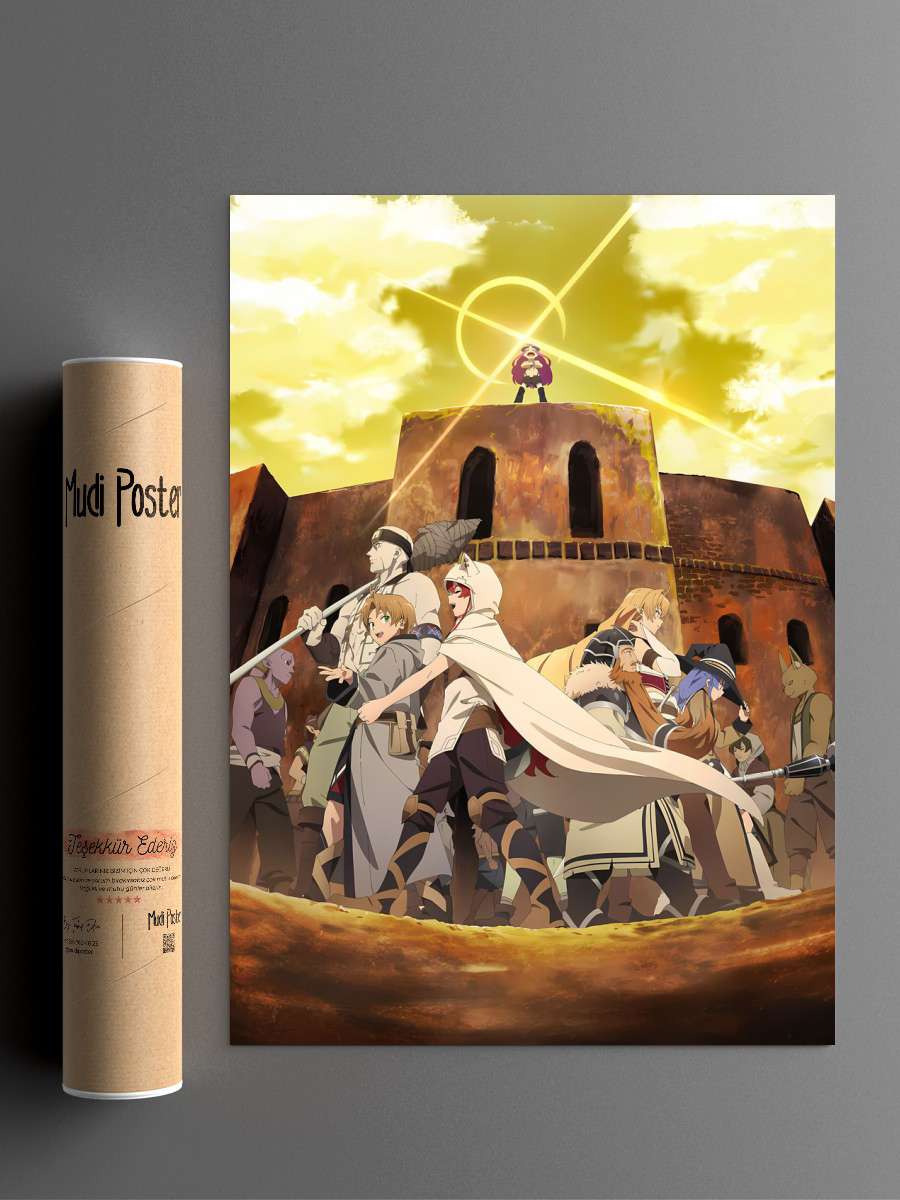 Mushoku Adventure II Anime Poster Çerçevesiz Yüksek Kalite Anime Duvar Poster