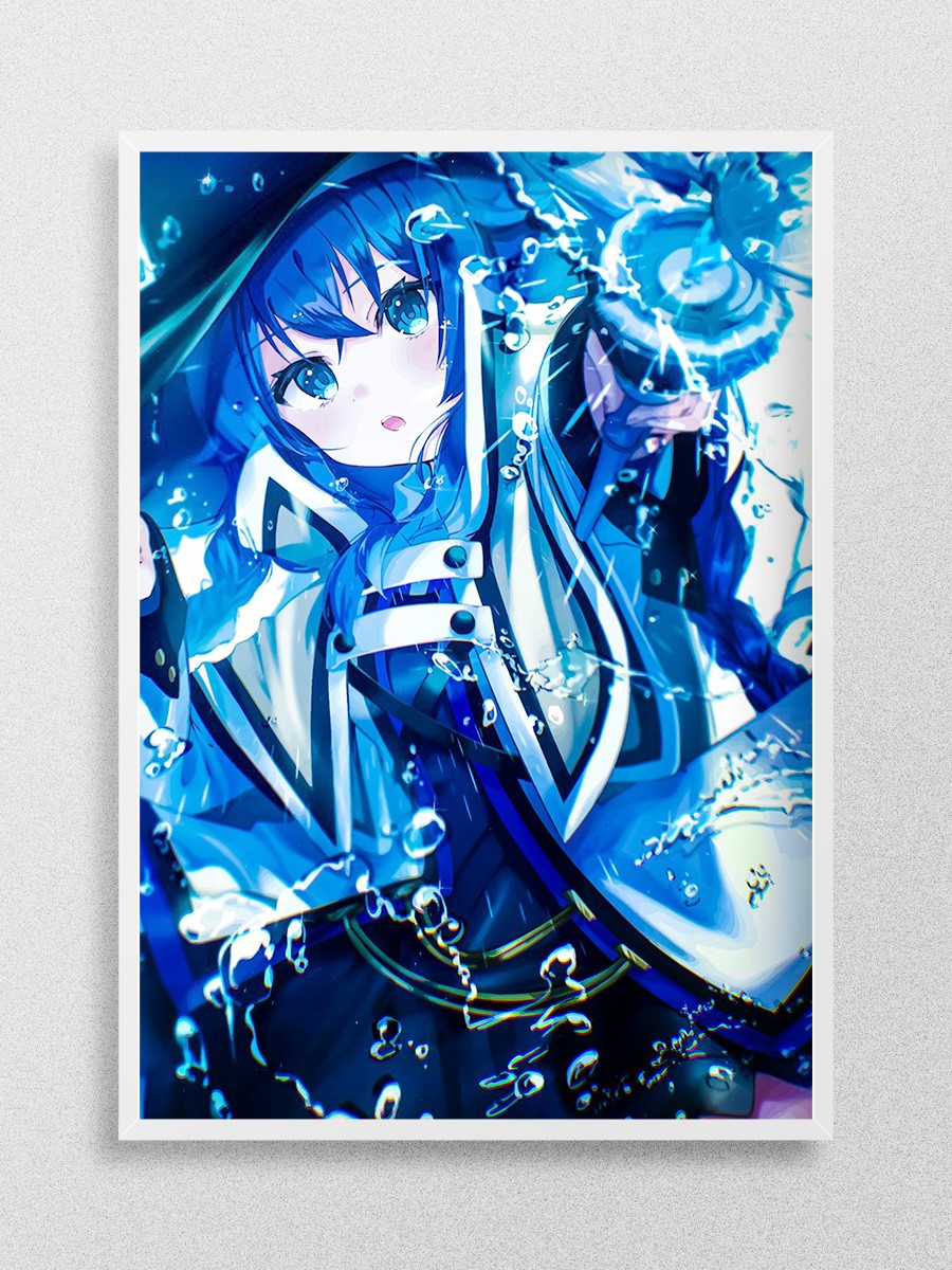 Mushoku Tensei Anime Poster Çerçevesiz Yüksek Kalite Anime Duvar Poster